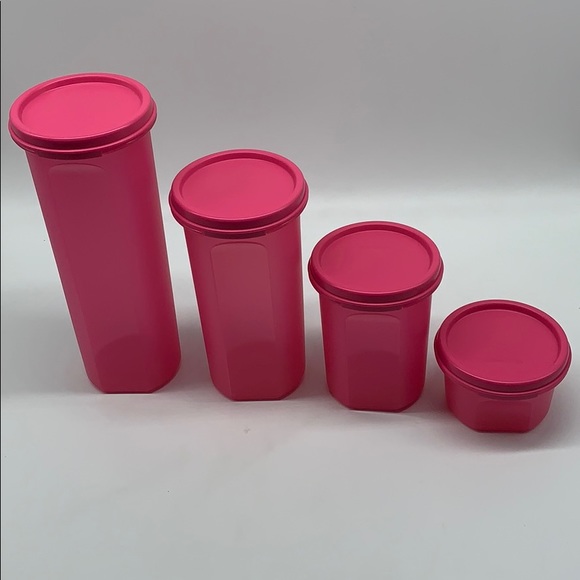 Tupperware Modular Mates Round Set  of 4 - Picture 6 of 10